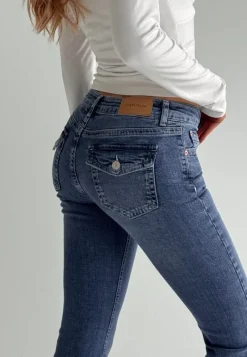 BUBBLEROOM Low Bootcut Flap Jeans