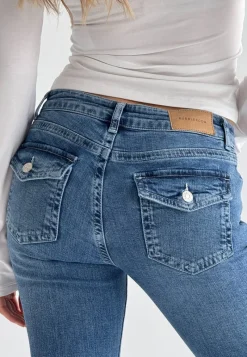 BUBBLEROOM Low Bootcut Flap Jeans