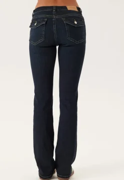 BUBBLEROOM Low Bootcut Flap Jeans