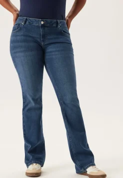 BUBBLEROOM Low Embroidery Pocket Jeans