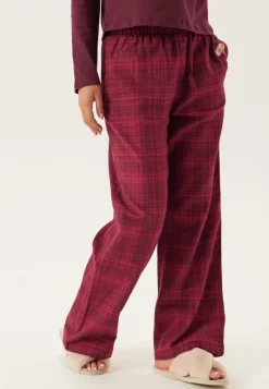 Calvin Klein Ls Tee Flannel Pant Set
