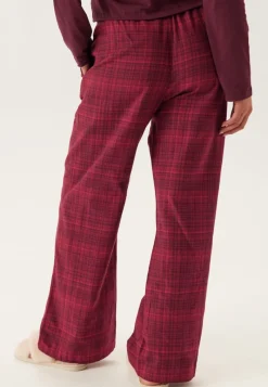Calvin Klein Ls Tee Flannel Pant Set