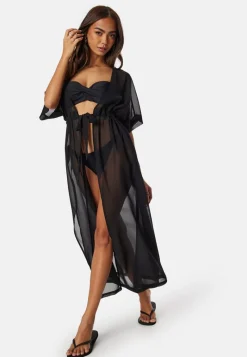 BUBBLEROOM Maxi Slit Beach Dress