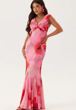 Bubbleroom Occasion Mermaid Mesh Gown