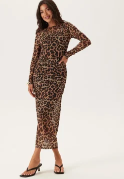 BUBBLEROOM Mesh Midi Dress