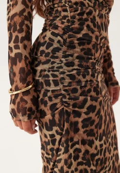 BUBBLEROOM Mesh Midi Dress