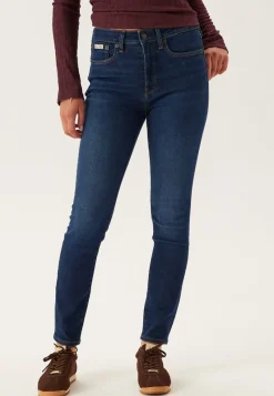 Calvin Klein Jeans Mid Rise Skinny Blue Orbit