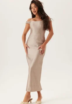 FOREVER NEW Mindy Bardot Ruffle Midi