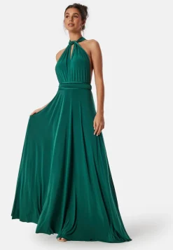 Goddiva Multi Tie Maxi Dress