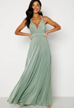 Goddiva Multi Tie Maxi Dress