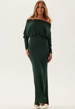 Goddiva Multi Way Long Sleeve Maxi Dress