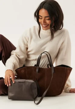 Latalia Nola Suede Handbag