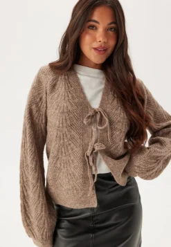 Object Collectors Item Objflora Re L/S KNIT CARDIGAN