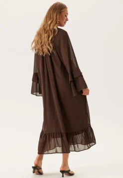 Object Collectors Item Objgina L/S RE V-NECK MIDI DRE