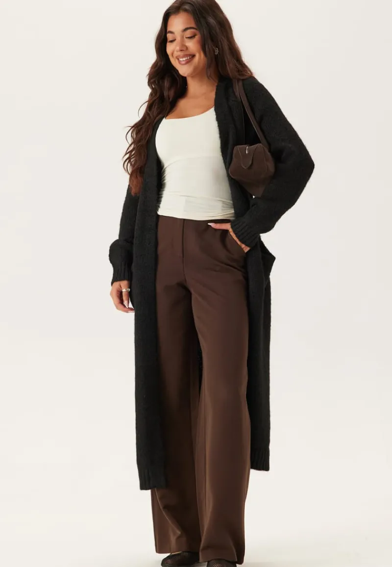 Object Collectors Item Objmilu Ls Lo Long Knit Cardig