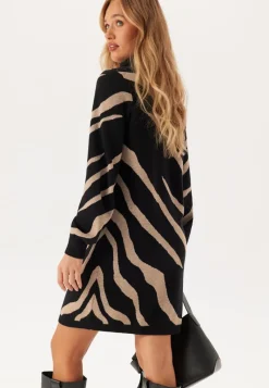 Object Collectors Item Objray L/S Knit Rollneck Dress