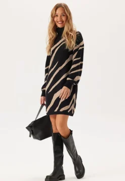 Object Collectors Item Objray L/S Knit Rollneck Dress