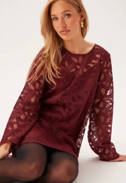 Object Collectors Item Objrose L/S RE LONG DRESS RE