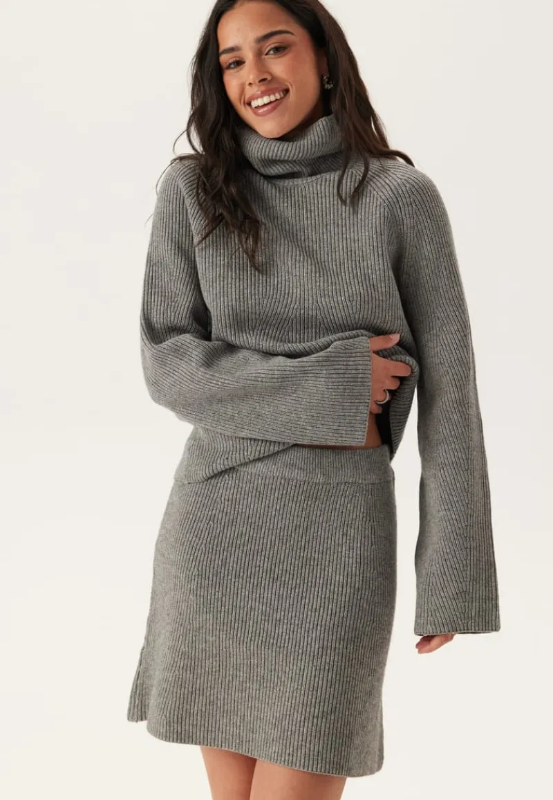 Object Collectors Item Objviola Mw Re Short Knit Skir