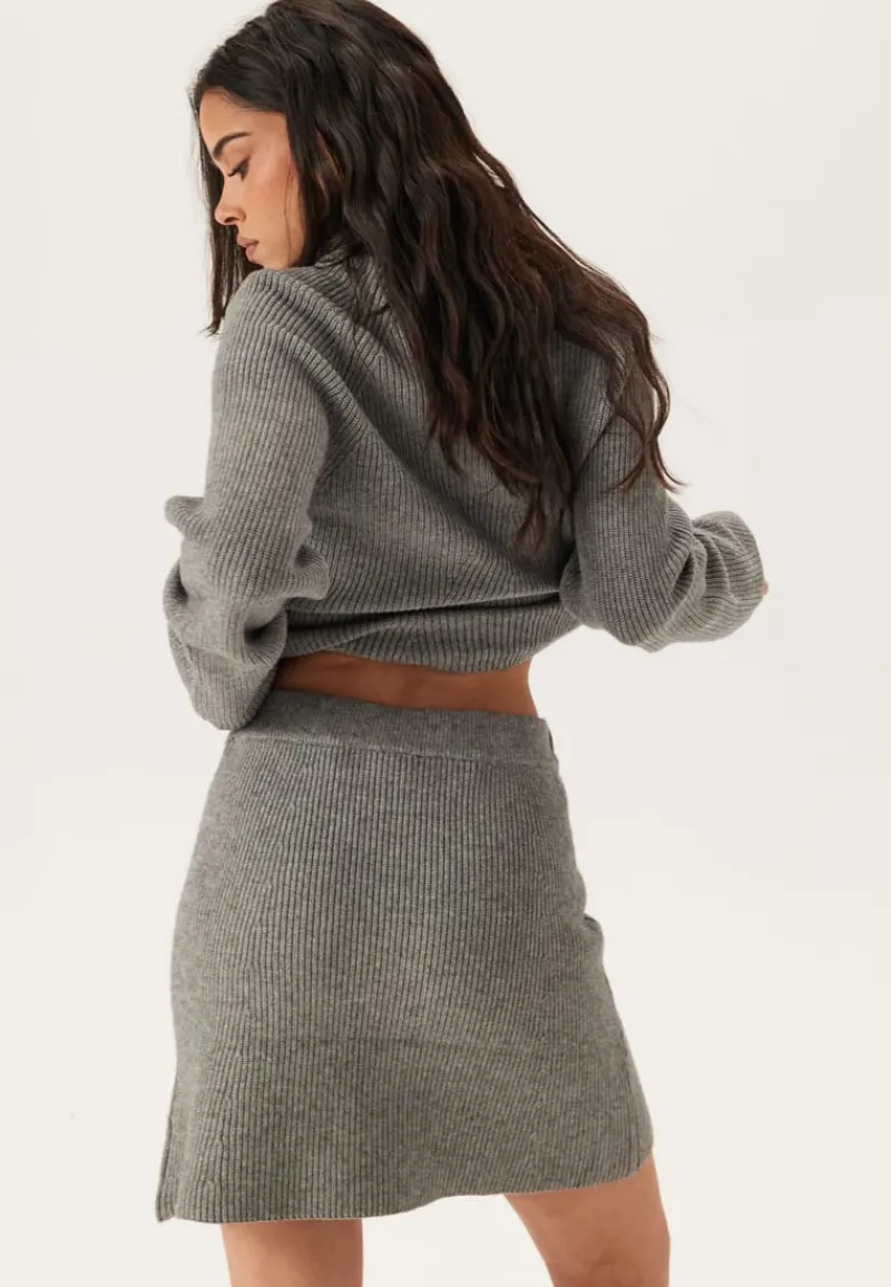 Object Collectors Item Objviola Mw Re Short Knit Skir