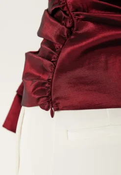 Bubbleroom Occasion One Shoulder Bow Top