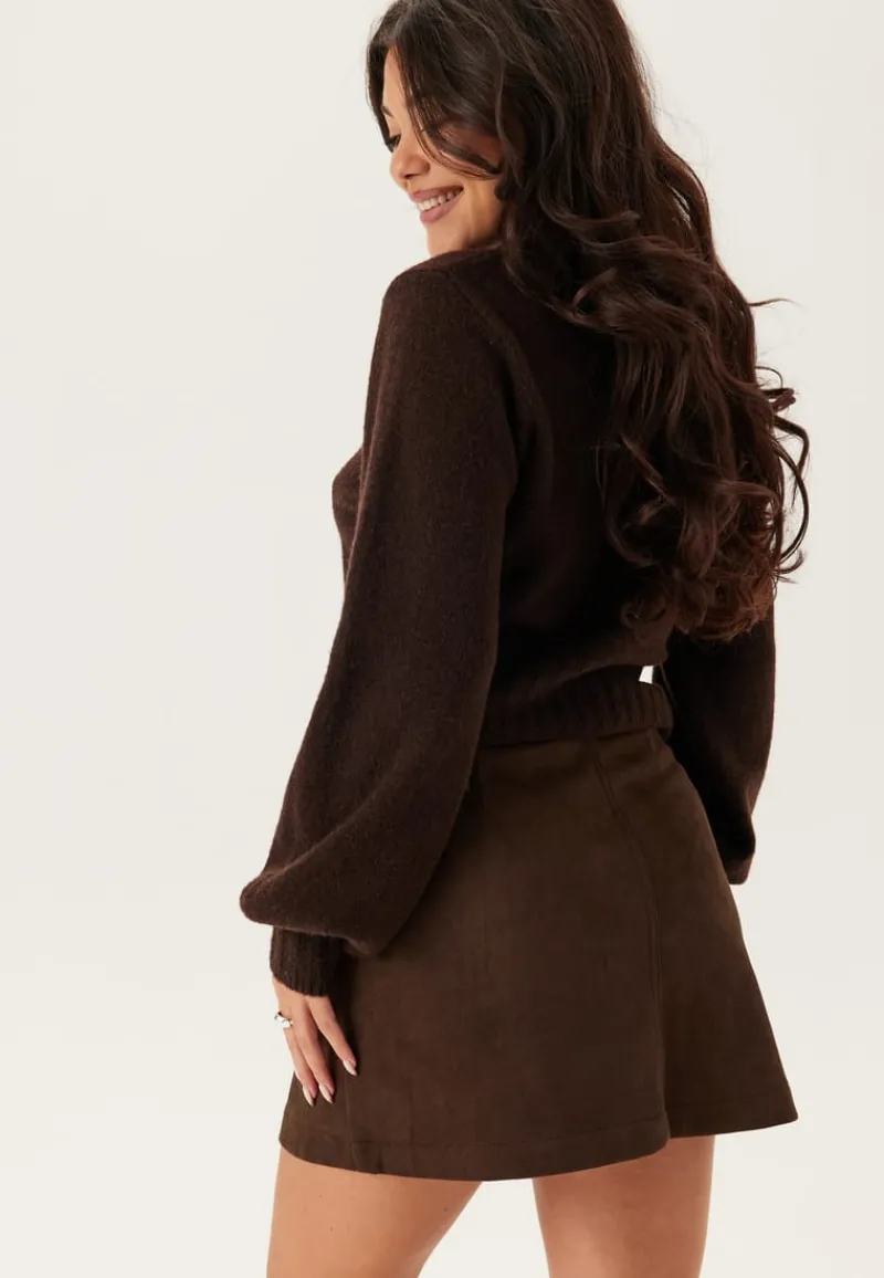 ONLY Onlamazing-stina Faux Suede Skirt