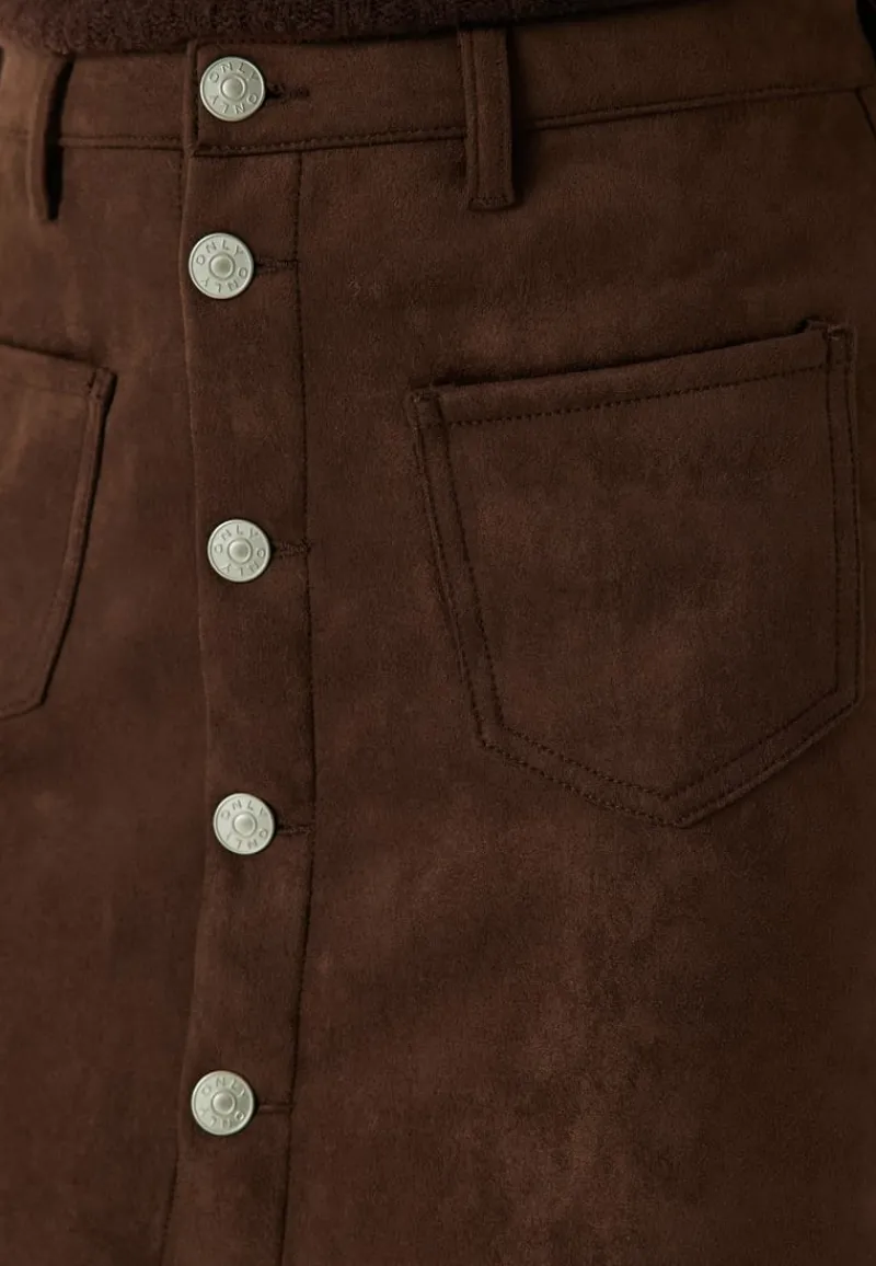 ONLY Onlamazing-stina Faux Suede Skirt