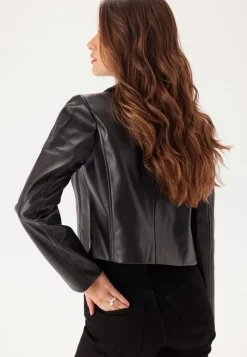 ONLY Onlamili L/S ZIP FAUX LEA JACK