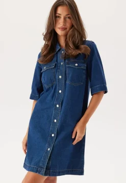 ONLY Onlbelle S/S BUTTON DRESS DNM