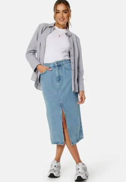 ONLY Onlbianca Midi Skirt Denim