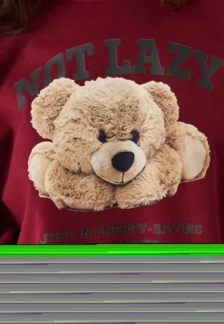 ONLY Onlbila L/S BEAR O-NECK SWT