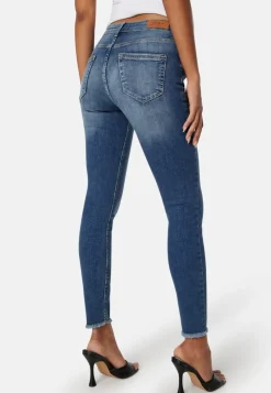 ONLY Onlblush Mid SK Ank RW Denim