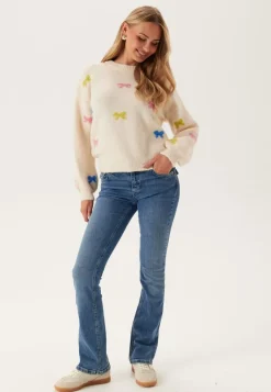 ONLY Onlbrunhilda Life Ls Bow O-nec