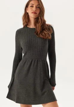 ONLY Onlfia Ls Cable Dress Nca Knt