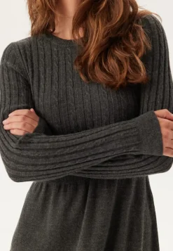 ONLY Onlfia Ls Cable Dress Nca Knt