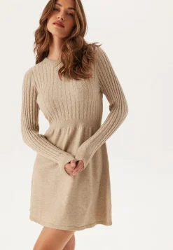 ONLY Onlfia Ls Cable Dress Nca Knt