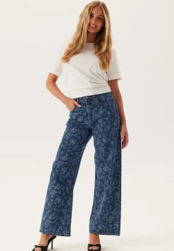 ONLY Onlhope Ex Hw Wide Rose Aop Dn