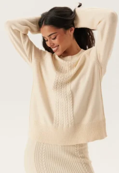 ONLY Onlkatia Ls Cabel Ls O-neck Cc