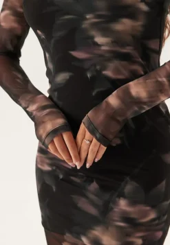 ONLY Onlkaya Life Ls Midi Mesh Dres