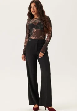 ONLY Onlkaya Life Ls Ruching Mesh T