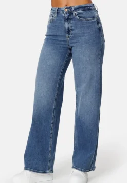 ONLY Onlmadison Blush HW Wide Denim