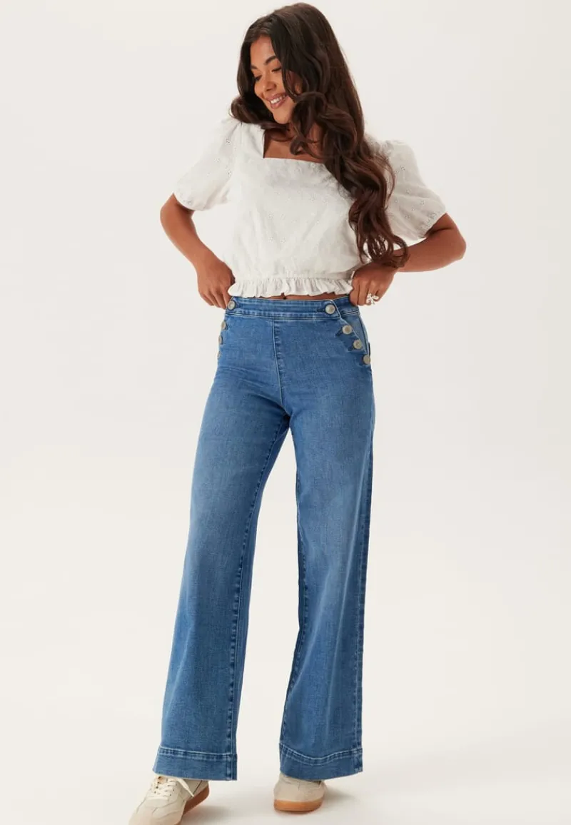 ONLY Onlmadison Hw Button Wide Dnm