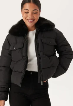 ONLY Onlmaggi Fur Puffer Life