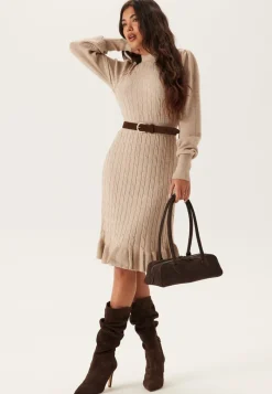 ONLY Onlnadia Ls Cable Dress Cs Knt