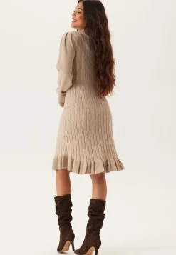 ONLY Onlnadia Ls Cable Dress Cs Knt