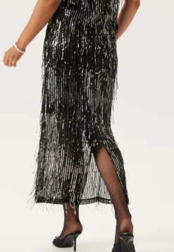 ONLY Onlspacy Hw Long Sequins Skirt