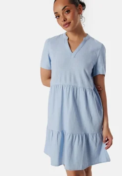 ONLY Onltiri-Caro V-Nec Lin Dress