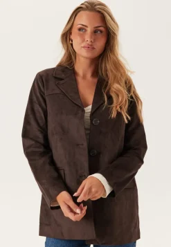 ONLY Onltulip Faux Suede Blazer Coa