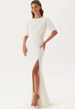 Bubbleroom Occasion Open Back Wedding Gown