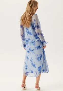 Pieces Pcclara Ls Long V-neck Dress